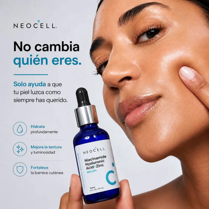 Neocell Elimina los Poros Visibles Aplicando Solo 3 Gotas por 2 Semanas